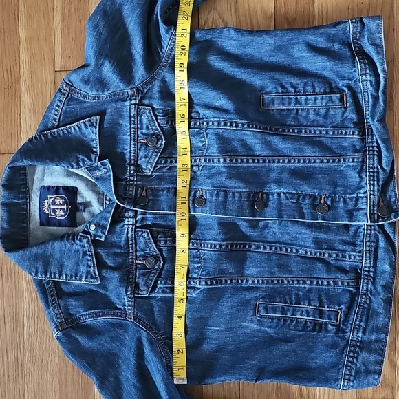 Talbots Classic Blue Denim Jean Jacket Isla Wash Women's Talbots Petite Plus XP - Picture 8 of 12